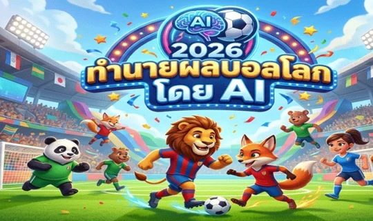 ทำนายผลบอลโลก 2026 โดย AI