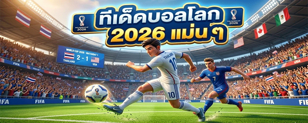 ทีเด็ดบอลโลก 2026 แม่น ๆ