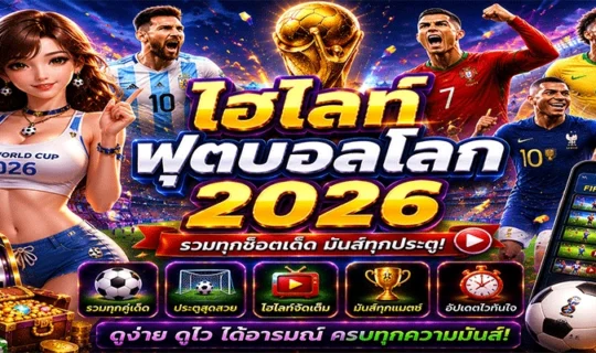 ไฮไลท์ฟุตบอลโลก 2026
